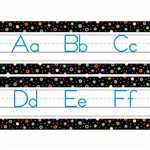 Dots On Black Alphabet Traditional Manuscript By Creative Teaching Press