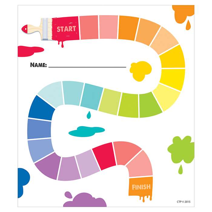 Painted Path Student Incentive Chart - Paint, CTP1597