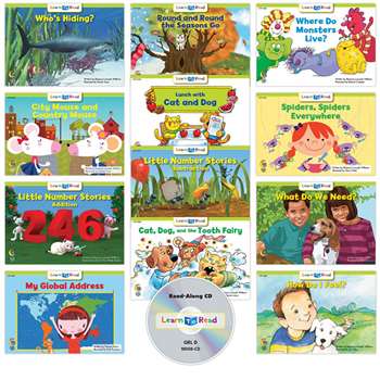 Learn To Read Variety Pack 8 Cd Lvl D, CTP18065