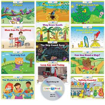 Learn To Read Variety Pack 9 Cd Lvl De, CTP18066