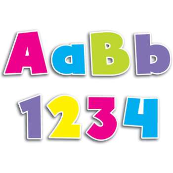 Shop Bold Brights 4In Designer Letters - Ctp1892 By Creative Teaching Press