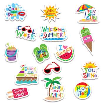 Summer Fun Reward Stickers, CTP2115