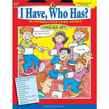 Language Gr 5-6 I Have Who Has Series By Creative Teaching Press