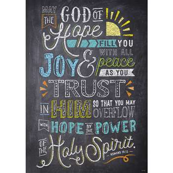 Romans 15 13 Rejoice Poster Inspire U, CTP2375