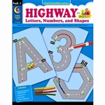 Highway Letters Numbers & Shapes Gr Pk-1 By Creative Teaching Press