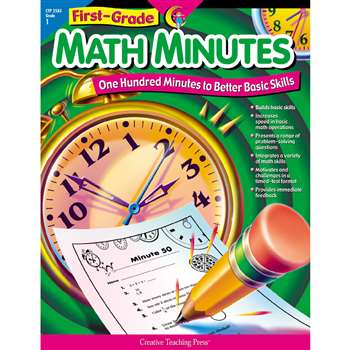 First-Grade Math Minutes By Creative Teaching Press
