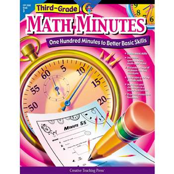 Third-Grade Math Minutes By Creative Teaching Press
