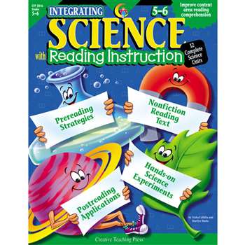 Integrating Science W/ Read 5-6 Reading Instruction By Creative Teaching Press