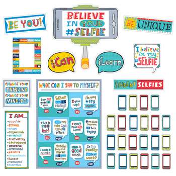 Believe &quot; Your Selfie Bulletin Board Set, CTP2959