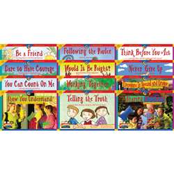 Character Education 12 Books Variety Pk 1 Each 3123-3134 By Creative Teaching Press