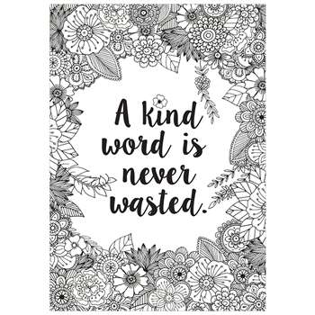 A Kind Word Is Never Wasted Inspire U Poster, CTP3200