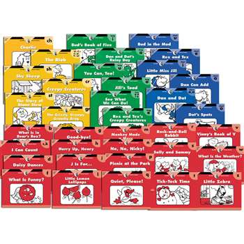 Itty Bitty Readers 36 Books Variety Pk 1 Each 3216-3251 By Creative Teaching Press