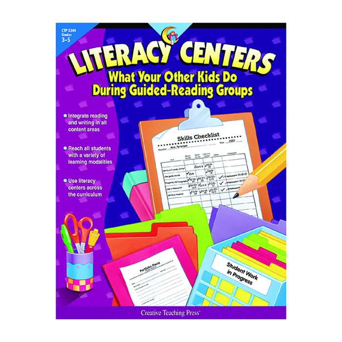 Literacy Centers Gr 3-5 By Creative Teaching Press