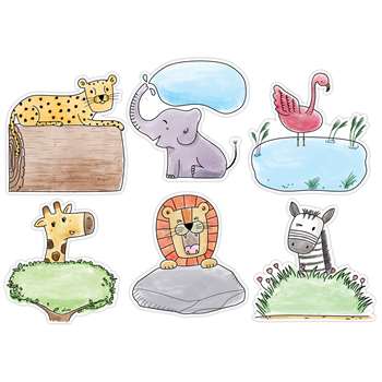 10&quot; Safari Friends Designer Cutout, CTP3379