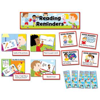 Reading Reminders Mini Bulletin Board Set By Creative Teaching Press