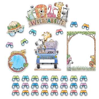 Safari Friends Wild About Bulletin Board Set, CTP3997