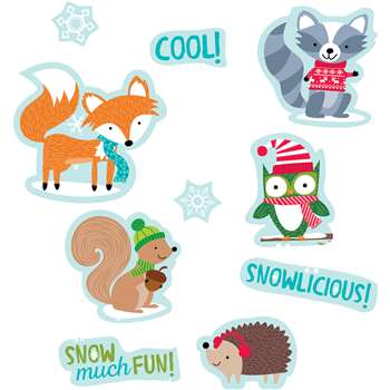 Winter Woodland Friends Stickers, CTP4047