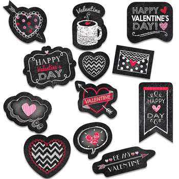 Valentines Day Chalk Reward Stickers, CTP4049