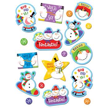 Snowman Stickers By Creative Teaching Press