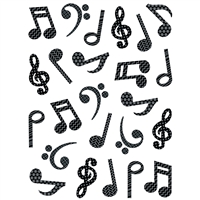 Music Symbols Stickers, CTP4384