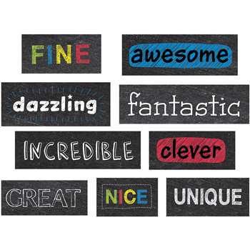 Chalkboard Reward Phrases Stickers, CTP4385