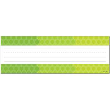 Ombre Lime Green Hexagons Name Plates - Paint, CTP4456