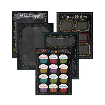 Chalk It Up Classroom Essentials Chart Pack, CTP4707