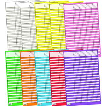 Chart Incentive Small 10-Pk 14 X 22 10 Colors By Creative Teaching Press