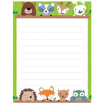 Woodland Friends Blank Chart Lined, CTP5295