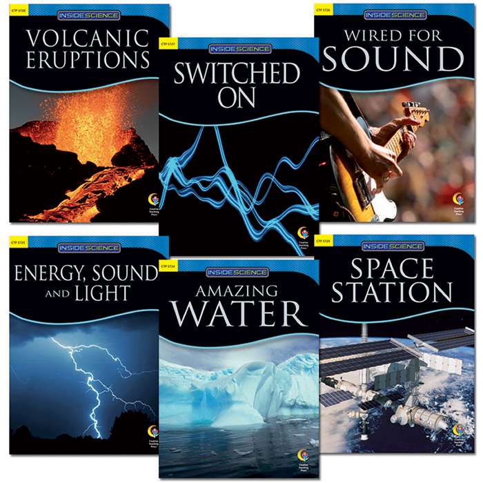 Physical Science Variety Pack 6/Bks By Creative Teaching Press