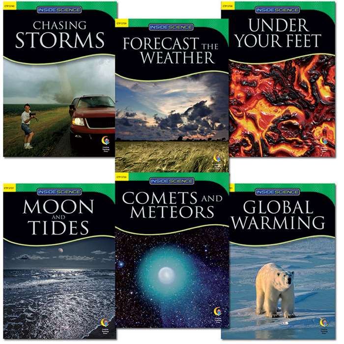 Earth And Space Science Variety Pk 6 Books By Creative Teaching Press