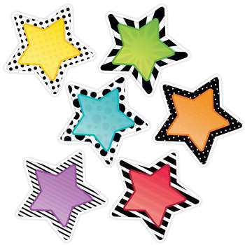 10&quot; Bold Bright Stars Cutout Designer, CTP5786