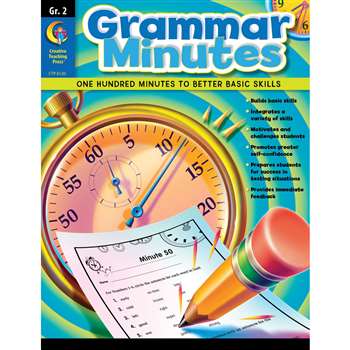 Grammar Minutes Gr 2 By Creative Teaching Press