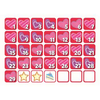 February Seasonal Calendar Days, CTP6126