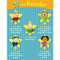 5 Star Reader Chart Gr K-2, CTP6337