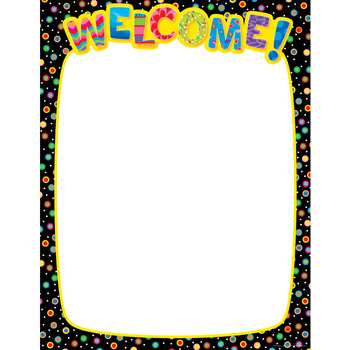 Welcome Chart By Creative Teaching Press