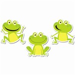 Frogs 6In Designer Cut Outs By Creative Teaching Press