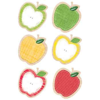 Apples 6&quot; Cut Outs Upcycle Style, CTP6591
