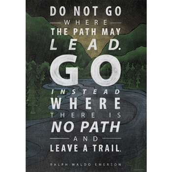 Do Not Go Where The Path Poster, CTP6698