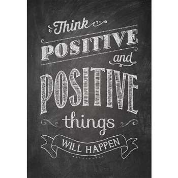 Think Positive And Positive Poster, CTP6700