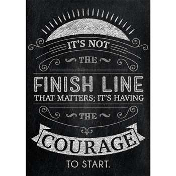 Its Not The Finish Line Poster, CTP6746