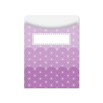 Ombre Purple Radiant Stars Library Pockets