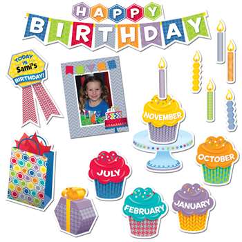 Shop Happy Birthday Mini Bulletin Board - Ctp6958 By Creative Teaching Press