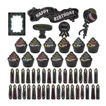 Happy Birthday Mini Bb Set - Chalk, CTP6961