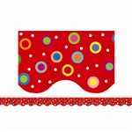 Dots On Red Wavy Border By Creative Teaching Press
