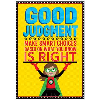 Good Judgement Superhero Poster Inspire U, CTP7276