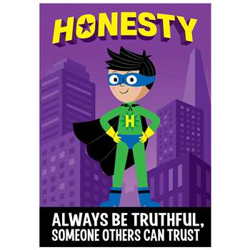 Honesty Superhero Inspire U Poster, CTP7277