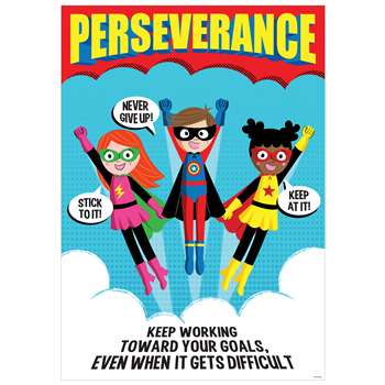 Perseverance Superhero Poster Inspire U, CTP7278