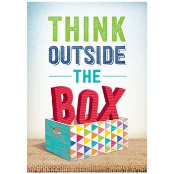 Think Outside The Box Inspire U Poster, CTP7288