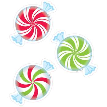 Peppermint Candies 3&quot; Cutouts, CTP8085